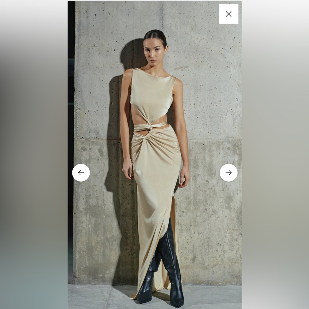 Baobob vita ada cutout maxi dress
